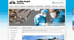 Desktop Screenshot of crediblesurgical.com